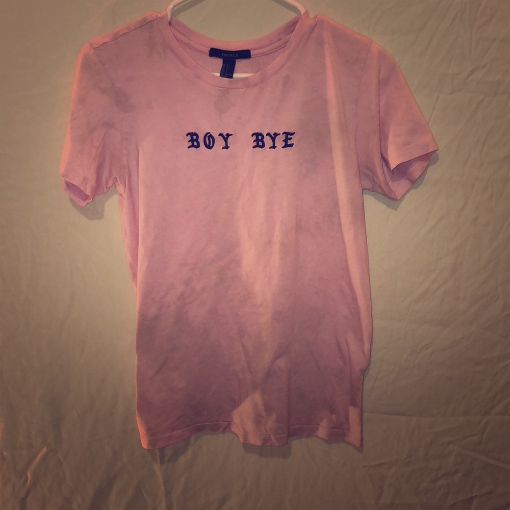 Pink, graphic T-shirt